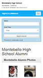 Mobile Screenshot of montebellohighschool.org